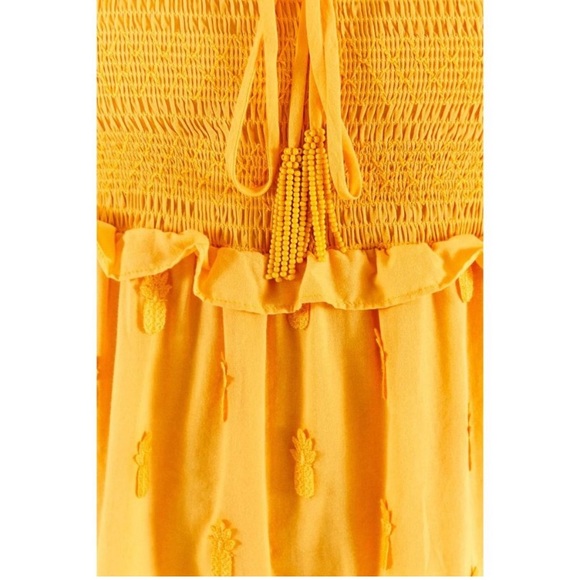 Farm rio 3D pineapple midi dress XS - Picture 4 of 5